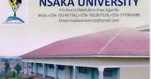 Nsaka University (NSU) Jinja Application form