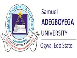 Samuel Adegboyega University Application Form