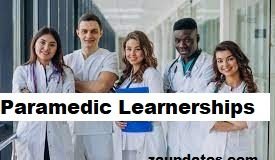 Paramedic Learnerships 2023 Application